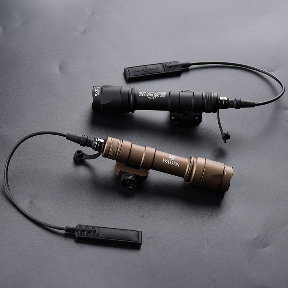 Tactical Weapon Mounted Light With Picatinny Rail Flashlight For Rifle Pistol 2