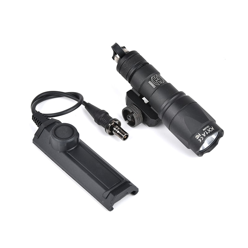Tactical Weapon Mounted Light With Picatinny Rail Flashlight For Rifle Pistol 6