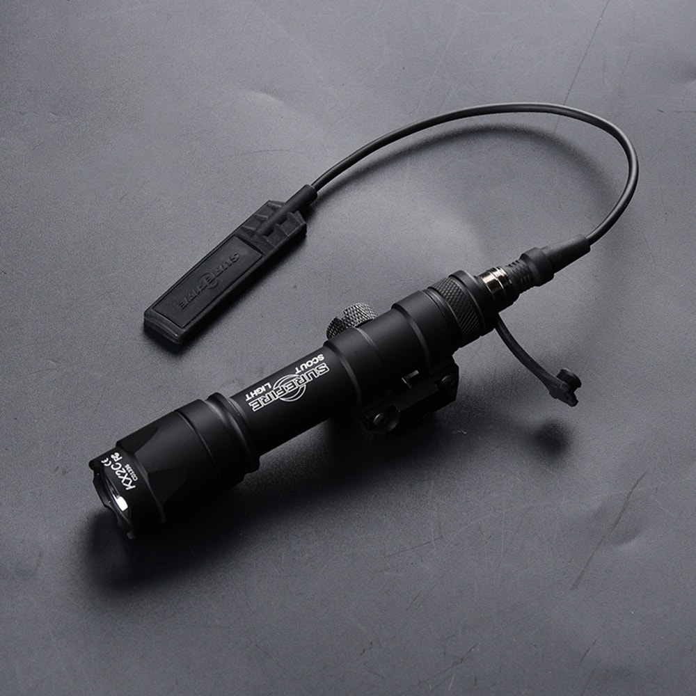 Tactical Weapon Mounted Light With Picatinny Rail Flashlight For Rifle Pistol 5