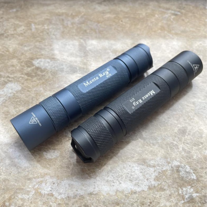 Manta Ray LED Flashlight Lumen High Power Camping & Work Light