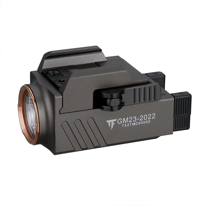 Trustfire Tactical LED Flashlight Lumens, USB Rechargeable, Quick Release for GL Rail
