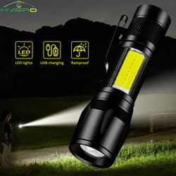 ultra bright waterproof mini led flashlight with adjustable focus perfect for camping & hiking