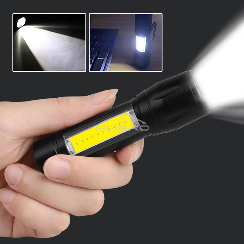 Ultra Bright Waterproof Mini LED Flashlight With Adjustable Focus Perfect For Camping Hiking 1