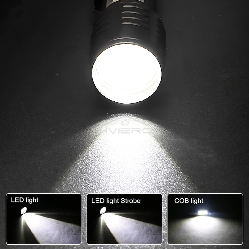 Ultra Bright Waterproof Mini LED Flashlight With Adjustable Focus Perfect For Camping Hiking 2