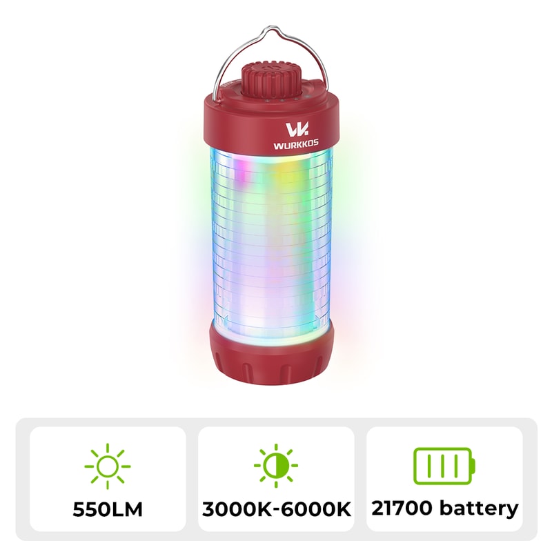 Wurkkos Lumens Rechargeable LED Light Magnetic, Waterproof, Ultra-Durable for Outdoor Adventures