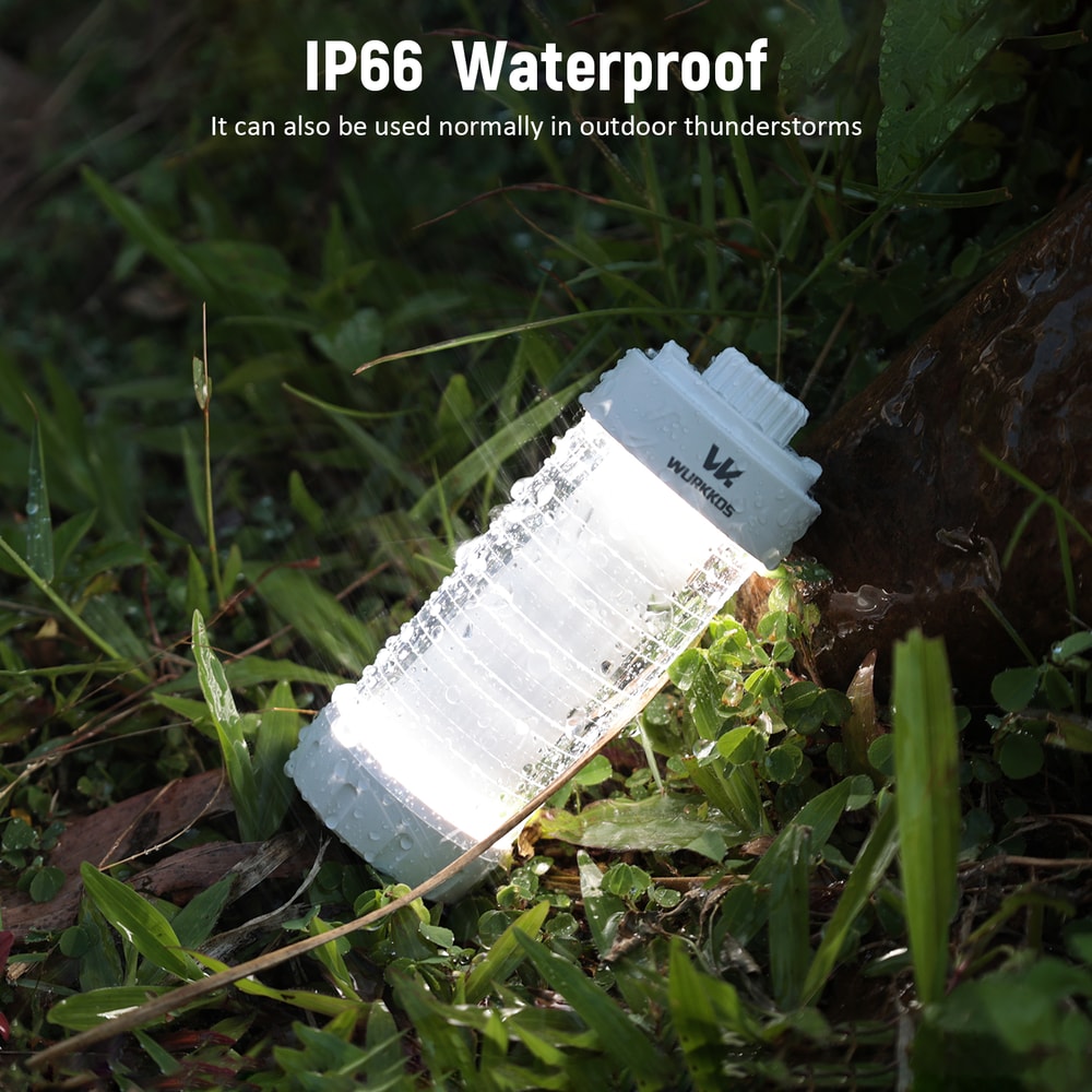 Wurkkos Lumens Rechargeable LED Light Magnetic, Waterproof, Ultra-Durable for Outdoor Adventures