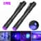 Mini Pen Light Flashlight UV Torch with Clip for Pet Urine Stain & Money Detection