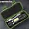 COB LED Flashlight Rechargeable Waterproof Zoomable Mode Torch With Built In Battery 0