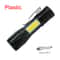 COB LED Flashlight Rechargeable Waterproof Zoomable Mode Torch With Built In Battery 6
