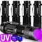 UV Flashlight Zoomable Ultra Violet Torch For Detecting Pet Urine Scorpions Fluorescent Agents 0