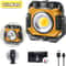 Rechargeable Magnetic Work Light with Battery Temperature Sensitive, Rotation