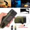Solar Powered LED Flashlight Hand Crank Rechargeable Dynamo Torch For Outdoor Adventures 0