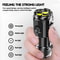 Super Bright Mini Flashlight With Pen Clip Tail Magnet USB Rechargeable Outdoor Torch For Emergenc 1