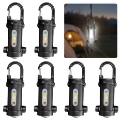 portable led keychain light rechargeable & waterproof mini flashlight for camping, travel, and emergency