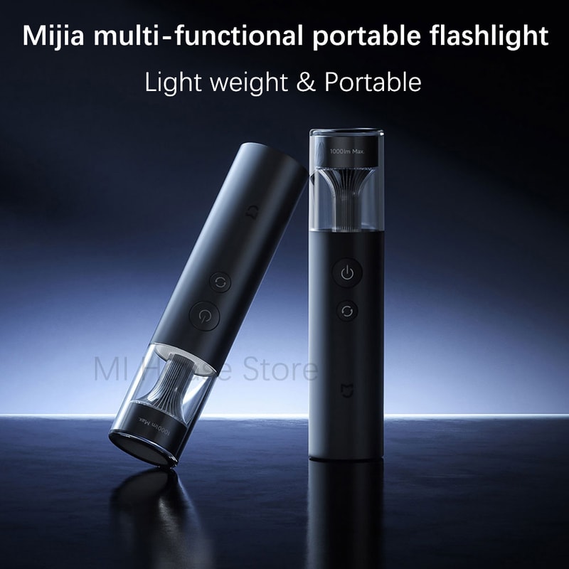 Mijia Rechargeable Flashlight Lumen Waterproof Emergency Outdoor Light 0