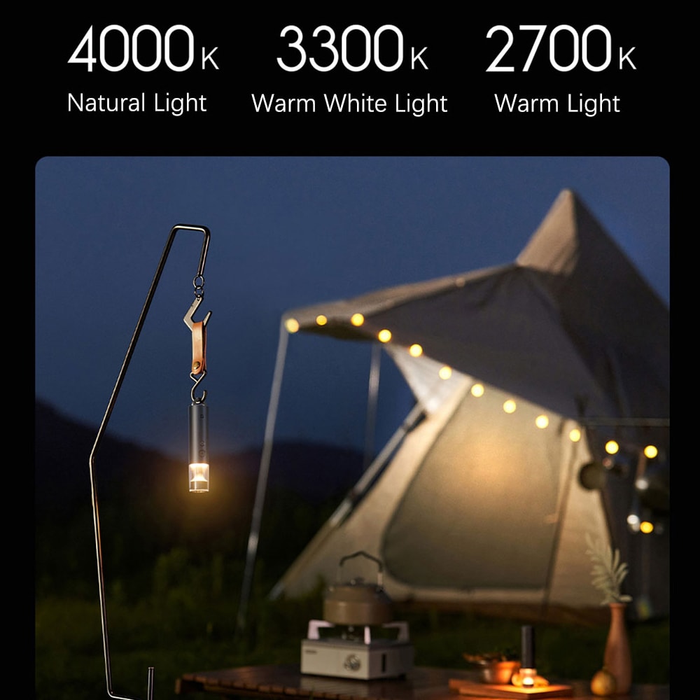 Mijia Rechargeable Flashlight Lumen Waterproof Emergency Outdoor Light 5