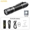 Sofirn Rechargeable Flashlight Powerful LED EDC Torch for Camping, Hiking & Emergency