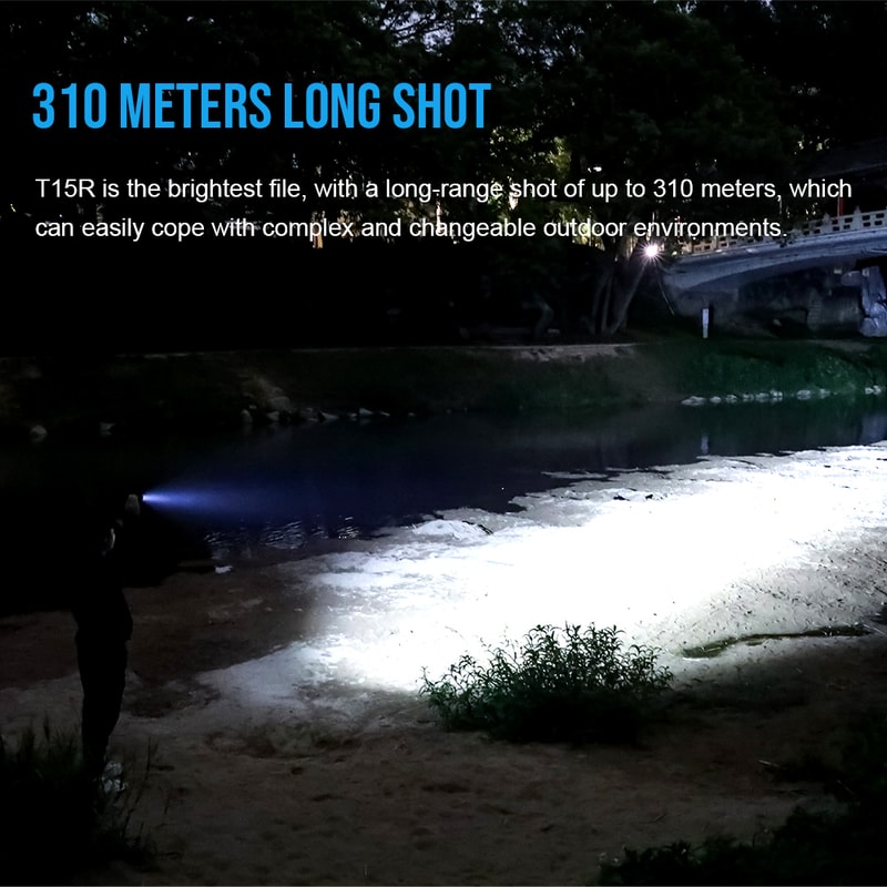 Trustfire Tactical Flashlight Lumen USB Rechargeable Military Grade LED Lamp