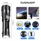 Powerful LED Flashlight Tactical Zoom Light With Built In Battery For Emergency Outdoor Use 4