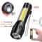 Powerful LED Flashlight Tactical Zoom Light With Built In Battery For Emergency Outdoor Use 6