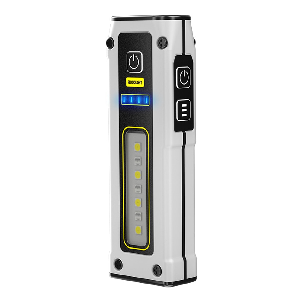 Mini Portable Rechargeable LED Flashlight Long Range Magnetic Outdoor Emergency Lamp For Fishing C 3