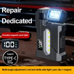 outdoor adjustable angle flashlight lumens cob led zoomable work light usb rechargeable torch for camping hiking