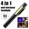 Mini USB Rechargeable LED Flashlight Waterproof Portable Pen Clip Lantern With Magnet For Work Eme 0