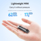 PHILIPS LED EDC Flashlight Mini Rechargeable Keychain Torch Light For Hiking Self Defense 1