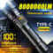 Super Bright Tactical LED Flashlight High Powered Emergency Spotlight With Telescopic Zoom Built In 1