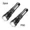 Zoomable Flashlight Powerful Handheld Emergency Torch For Outdoor Camping Fishing 7