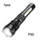 Zoomable Flashlight Powerful Handheld Emergency Torch For Outdoor Camping Fishing 6