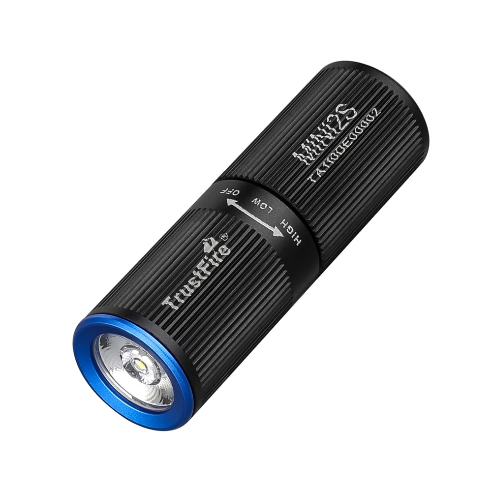 Mini Rechargeable LED Flashlight Lumen, Portable EDC Keychain Light with USB Charging, Waterproof