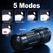 Rechargeable LED Tactical Flashlight With Power Bank Zoom Outdoor Camping Lantern 0