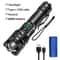 Ultra Bright Lumen LED Flashlight Rechargeable Portable USB C Torch For Outdoor Emergency Use 5