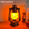 Retro LED Horse Lantern Lamp Rechargeable Hanging Light with Modes for Bar & Restaurant Decor