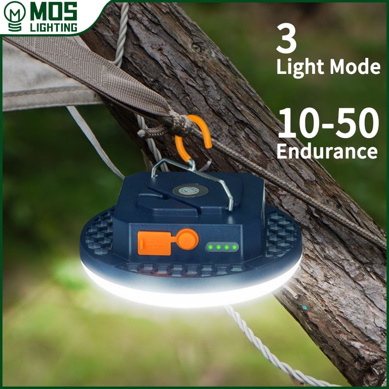 Rechargeable Camping Lantern Flashlight Portable Emergency Night Market Light For Outdoor Adventur 0