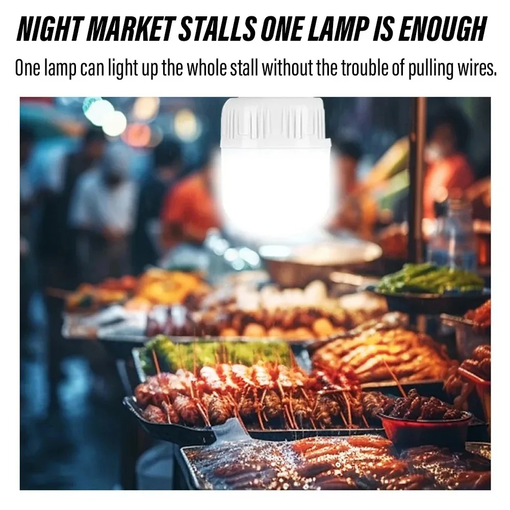 Rechargeable Outdoor LED Lantern USB Powered High Brightness Emergency Light Portable Camping Lamp 3