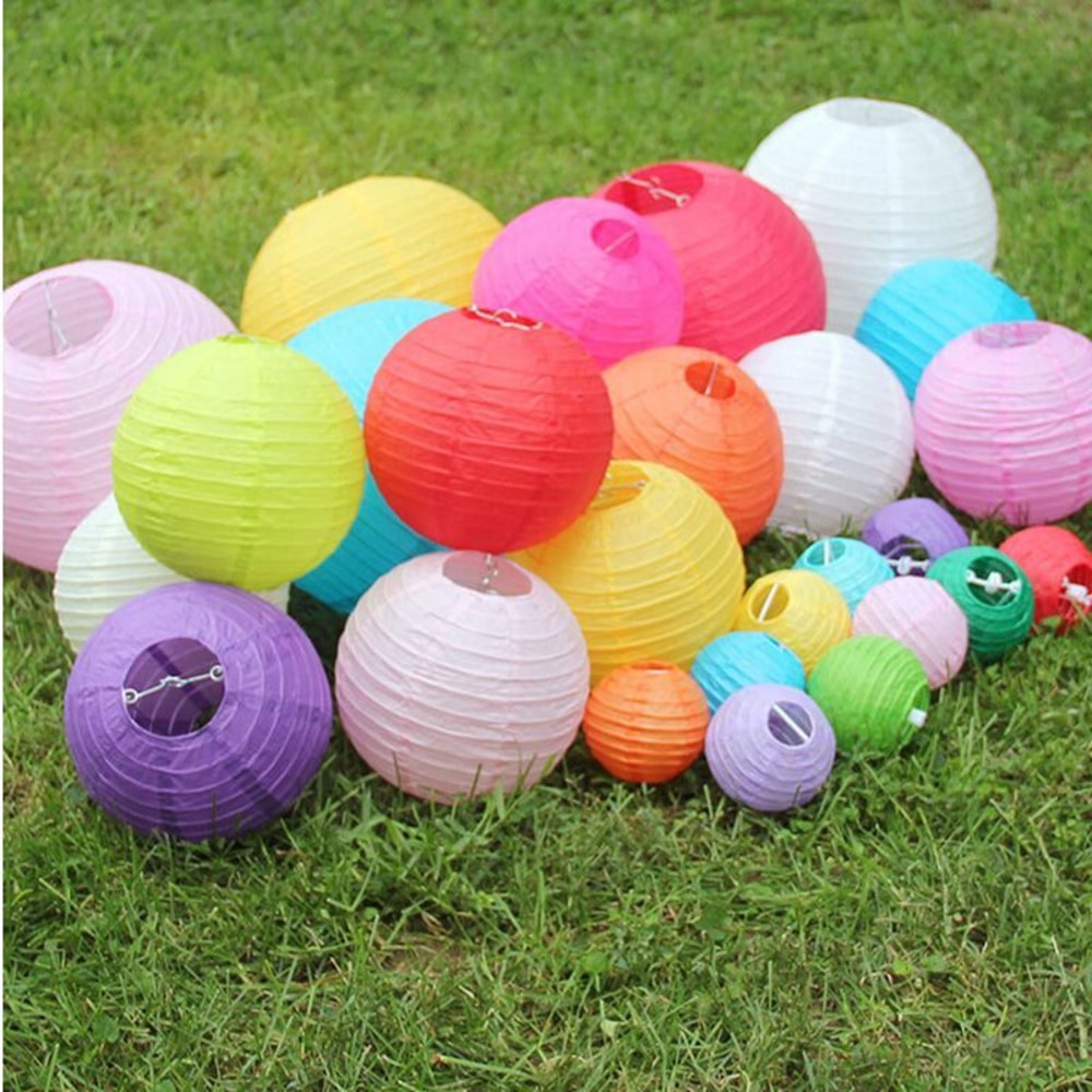 Colorful Chinese Paper Lanterns For Weddings Christmas Home And Party Decorations 5