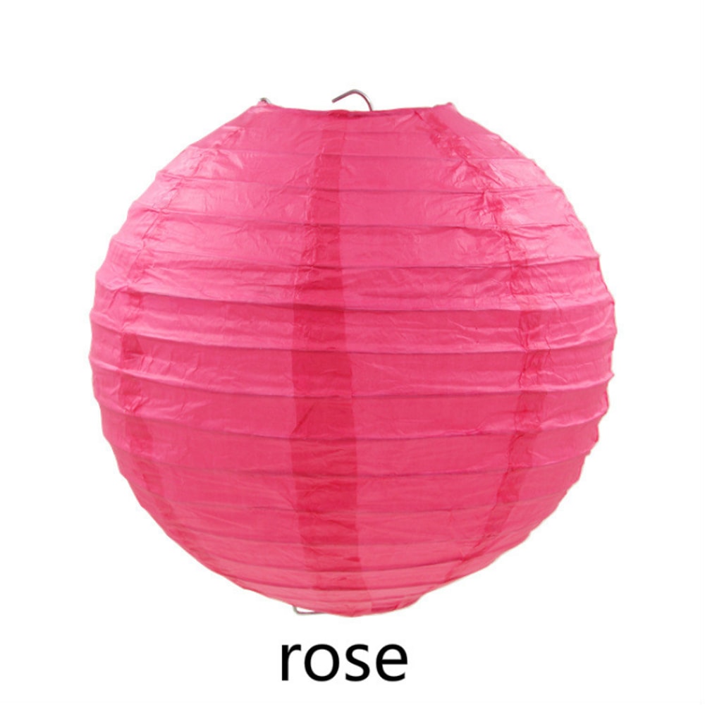 Colorful Chinese Paper Lanterns for Weddings, Christmas, Home, and Party Decorations