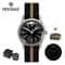 Military Men Vintage Quartz Watch Stainless Steel With Miyota Movement 5