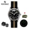 Military Men Vintage Quartz Watch Stainless Steel With Miyota Movement 5