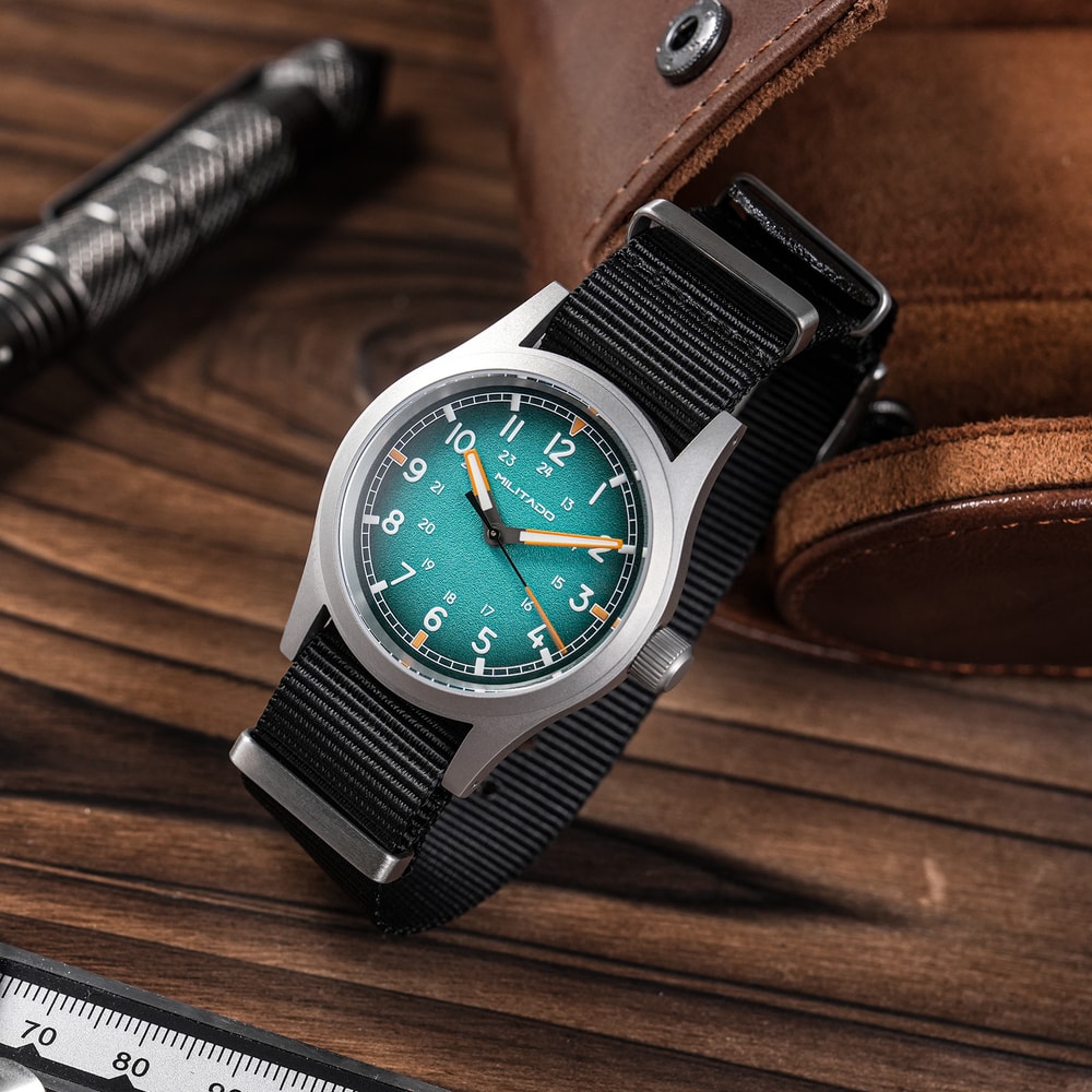 Military Quartz Watch Vintage Design Luminous Sapphire Crystal And Sweep Seconds Movement 2