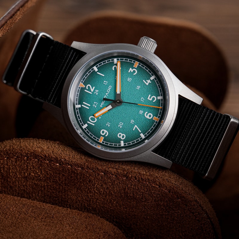 Military Quartz Watch Vintage Design Luminous Sapphire Crystal And Sweep Seconds Movement 3