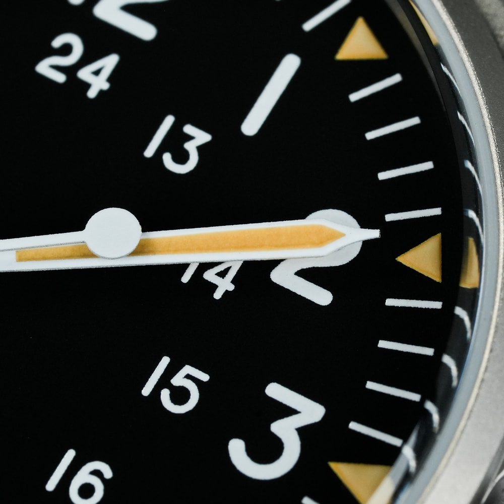 Vintage Military Watch Miyota Super Sapphire CrystalBar Waterproof 2