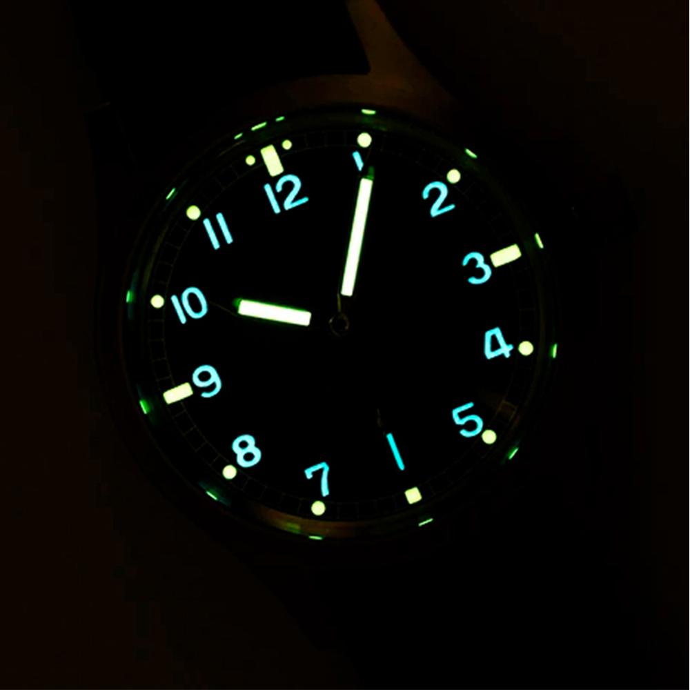 Dirty Dozen Military Vintage Quartz Watch Waterproof Luminous Small Seconds Hand 4