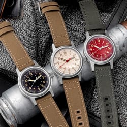 retro military watch unisex luxury sport watch with movement