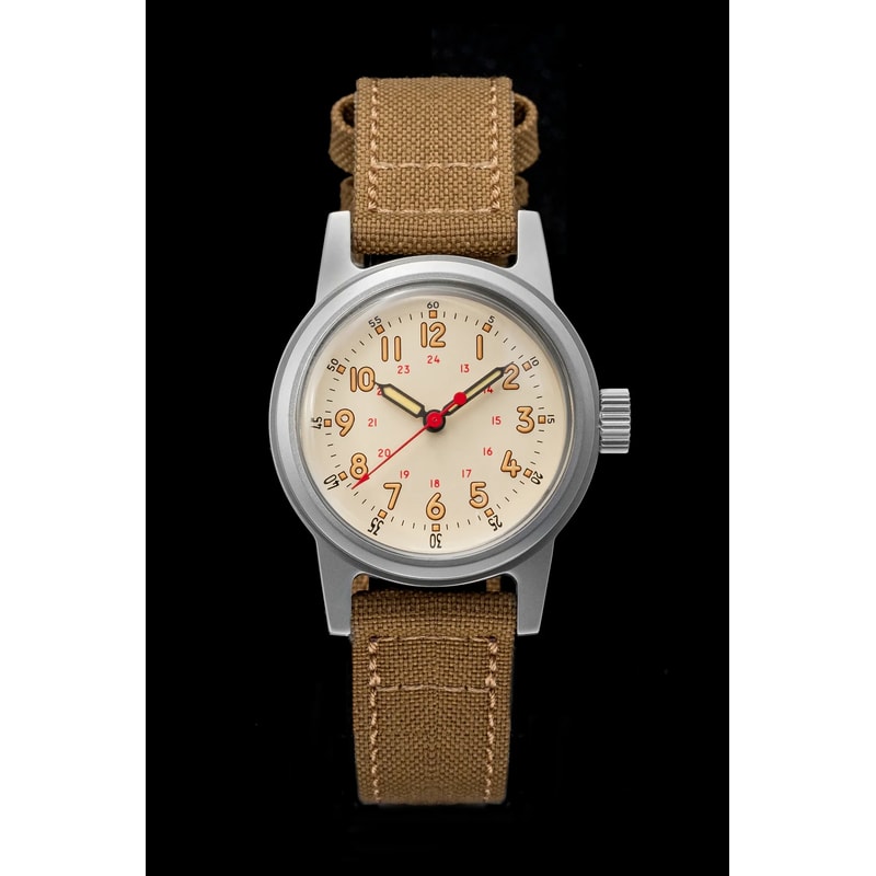 Retro Military Watch Unisex Luxury Sport Watch with Movement