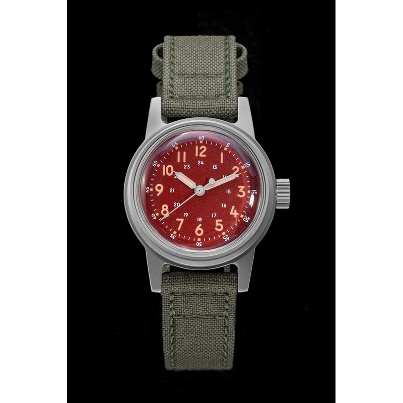 Retro Military Watch Unisex Luxury Sport Watch with Movement