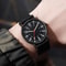 Casual Nylon Band Men's Sports Watch Military Analog Quartz Wristwatch