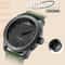 Waterproof Leather Military Sports Watch For Men Shockproof Fashionable Casual Wristwatch 3